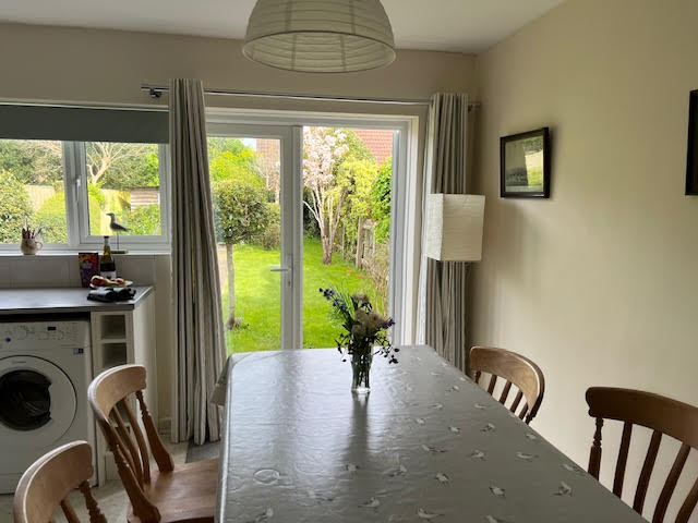 the garden at The Beach House in Keyhaven